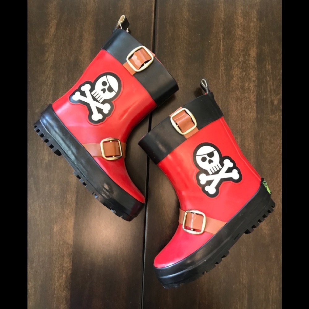 NEW Stephen Joseph Pirate Rain Boots